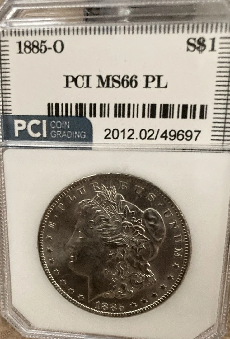 1885-O-$1-Morgan-Dollar-#22---5-Of-6-Morgans-Purchased-Together
